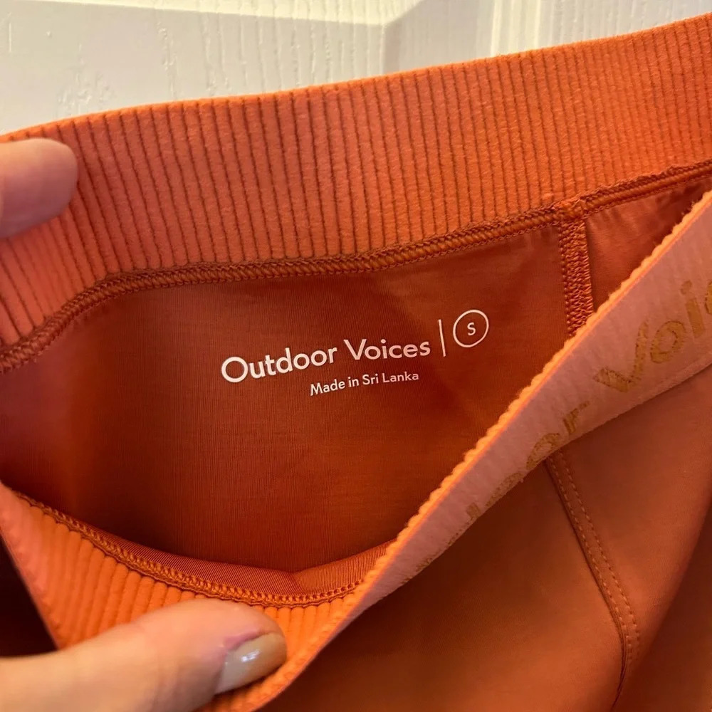 Outdoor Voices Burnt Orange Smooth Leggings small - Picture 5 of 7